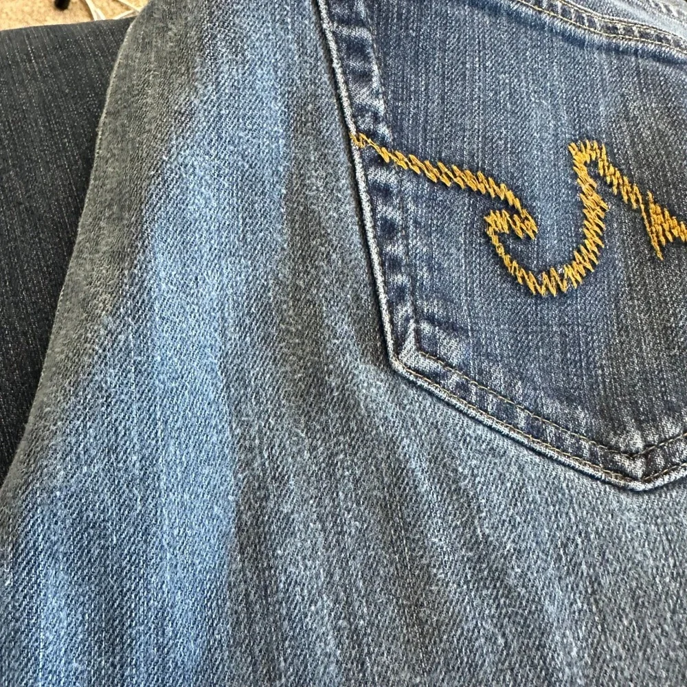 AG Adriano Goldschmied The Brave  Straight Leg Jeans Blue Mens Made in USA‎
